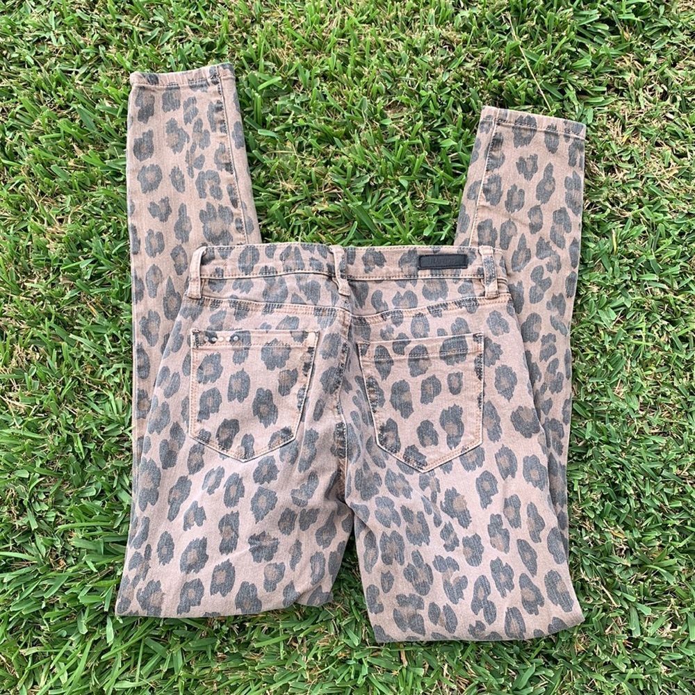 [BLANKNYC] “The Reade Crop” Leopard Skinny Jeans - Size 24 - Picture 5 of 6